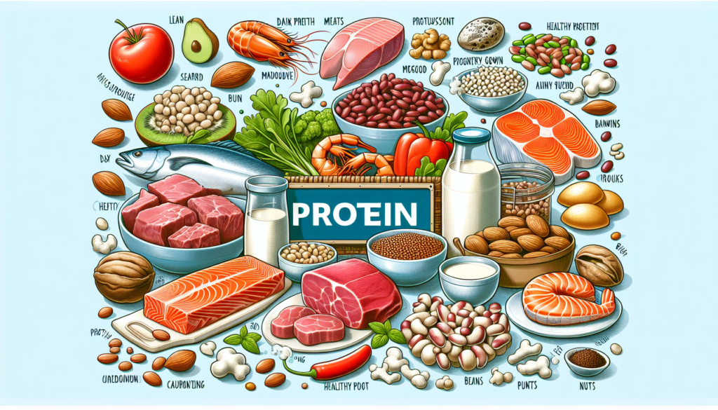 Including protein-rich foods in your diet promotes overall health and well-being